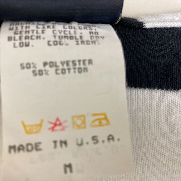 Jantzen Women's Knit Coverup Size M Black White Button Up Slits Swim Beach - Picture 6 of 6